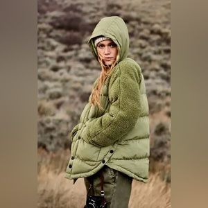 NWT Pilcro puffer jacket Anthropologie - XS